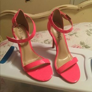 Hot pink heels