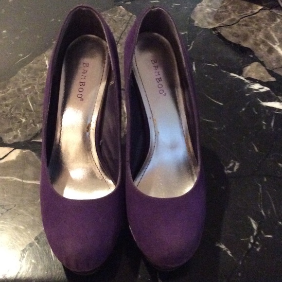 Bamboo Shoes - 👠Sexy purple heels. 👠