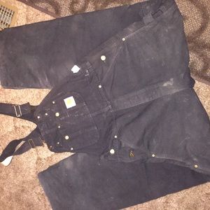 Carhart men's work overalls