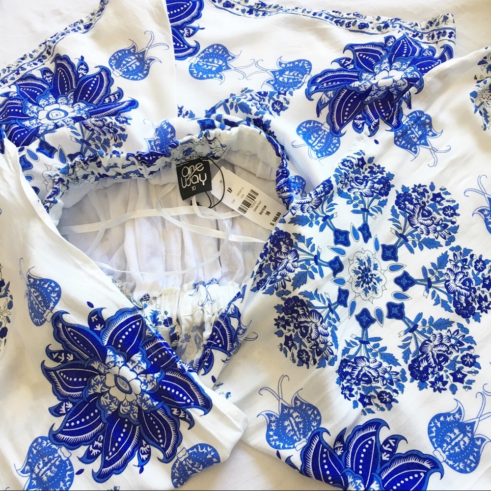 BNWT boho print multiway tie up romper - Picture 7 of 8
