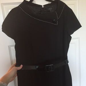 Tahari black dress