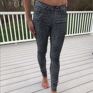 7 For All Mankind Metallic Jeans