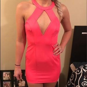 Tobi-hot pink dress