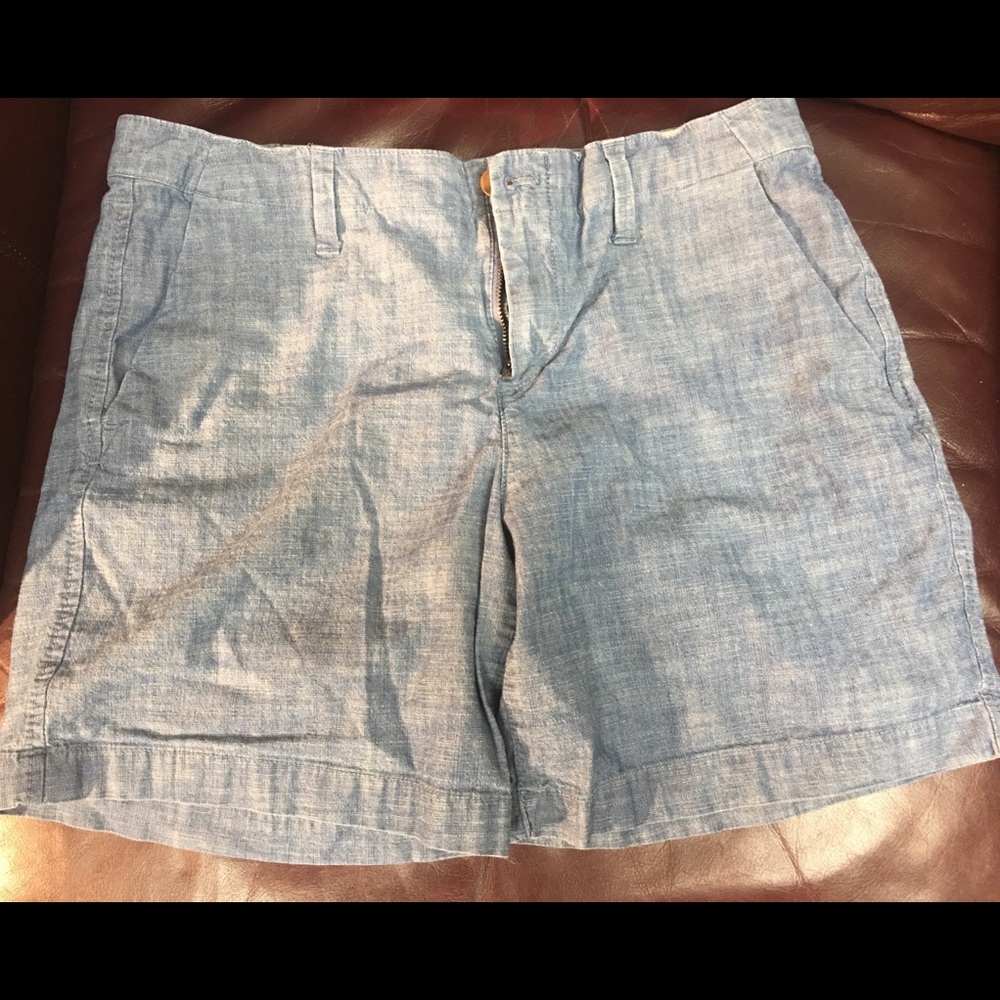 Dressy jean shorts