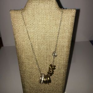 Fossil Bling Necklace 17.5-19"