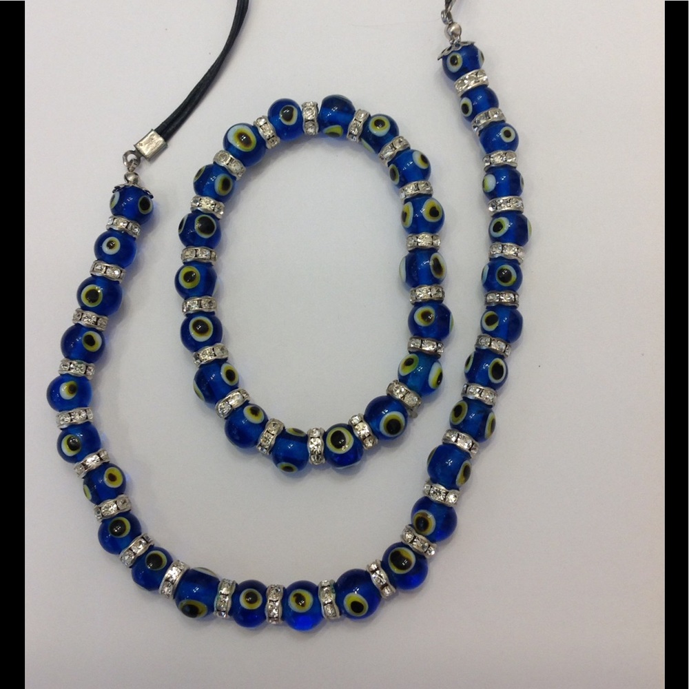 PRICE FIRM 🍀 Lucky Genuine Turkish Evil Eye Set - Picture 1 of 2