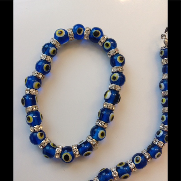 PRICE FIRM 🍀 Lucky Genuine Turkish Evil Eye Set - Picture 2 of 2