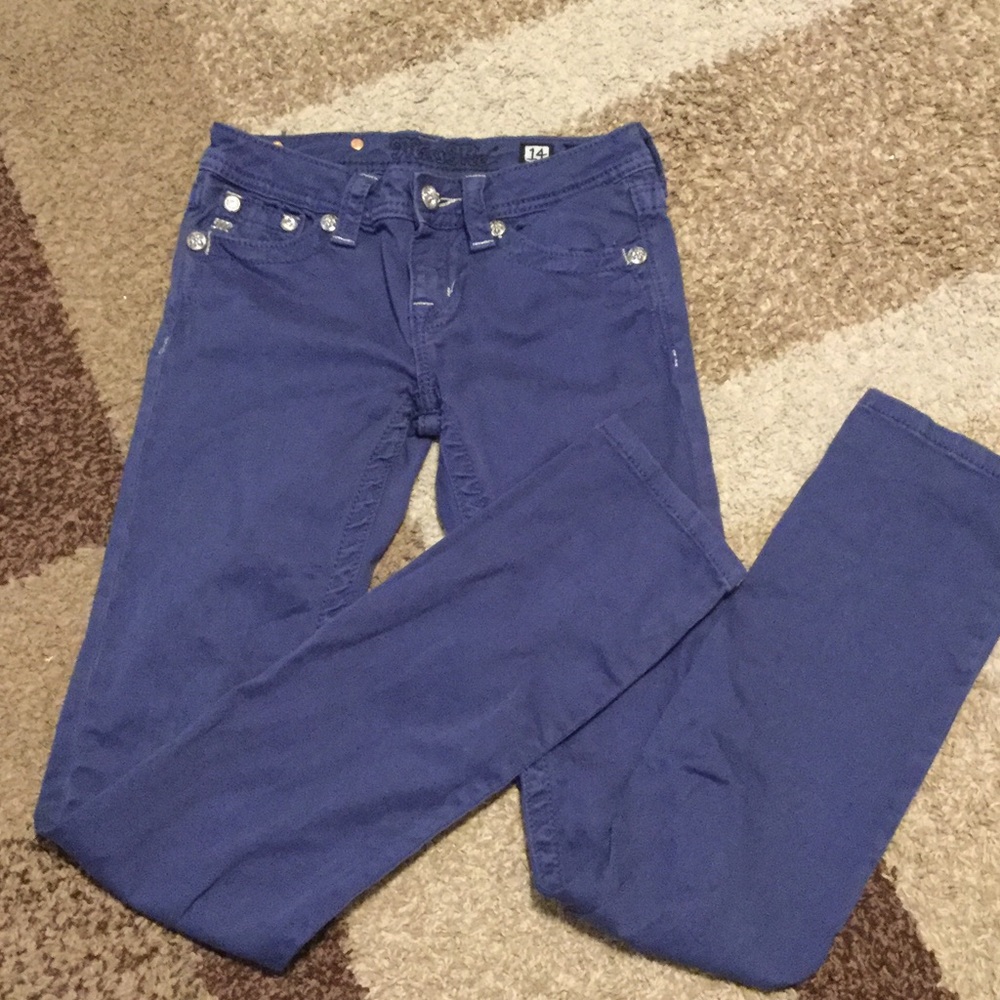 Girls size 14 Miss Me skinny Pants