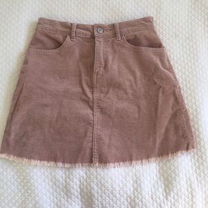 Pink Brandy mini skirt