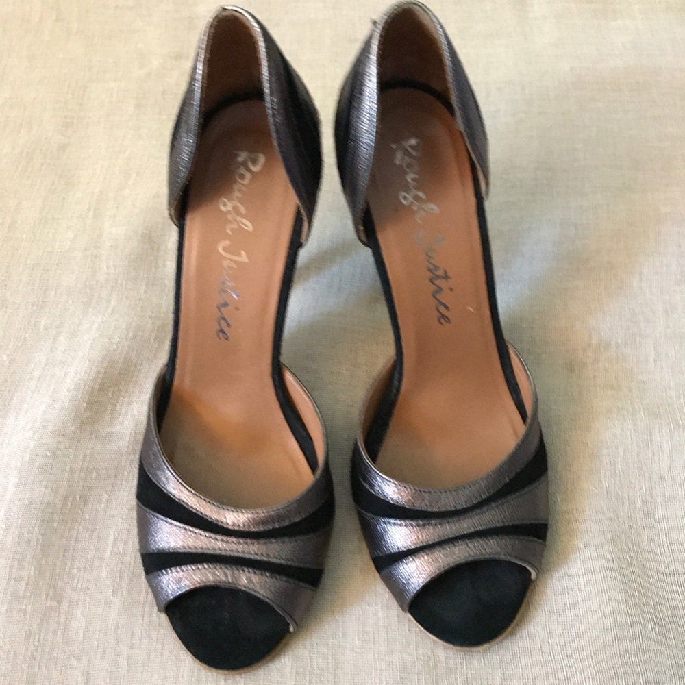 🌴Rough Justice Handmade in Italy Heels - Picture 2 of 5