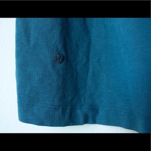 Blue Mens lululemon Drop-Back Short Sleeve Tee