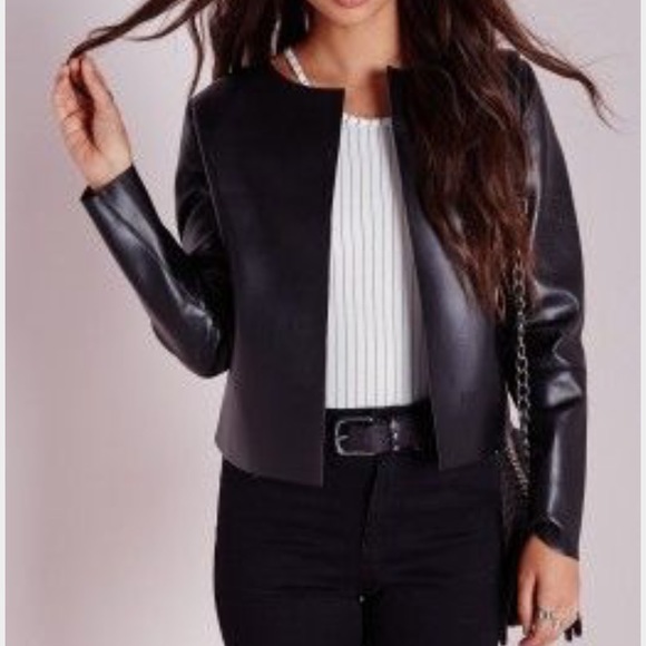 Missguided Jackets & Blazers - HOST PICK 🎉 Missguided leather blazer