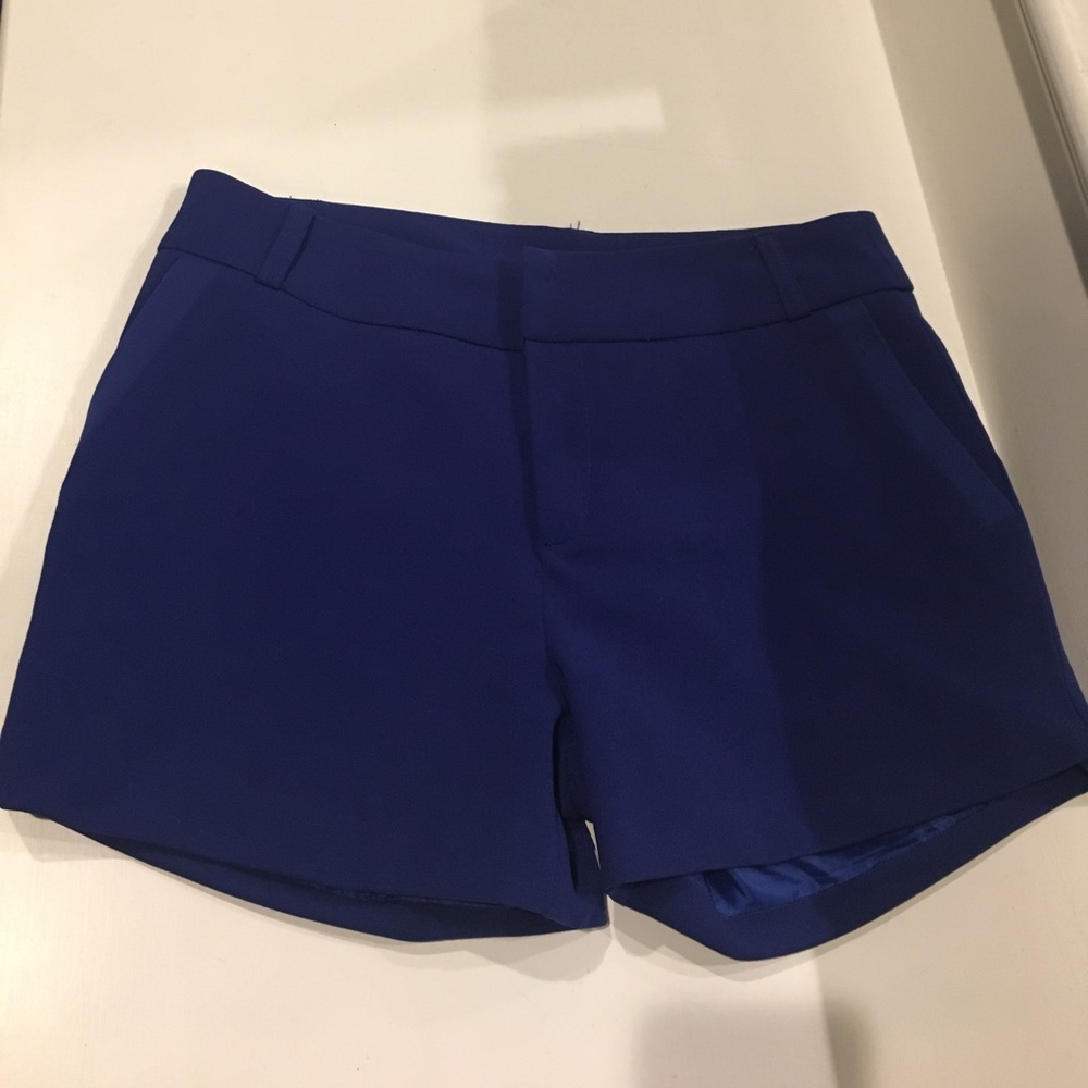 Blue shorts