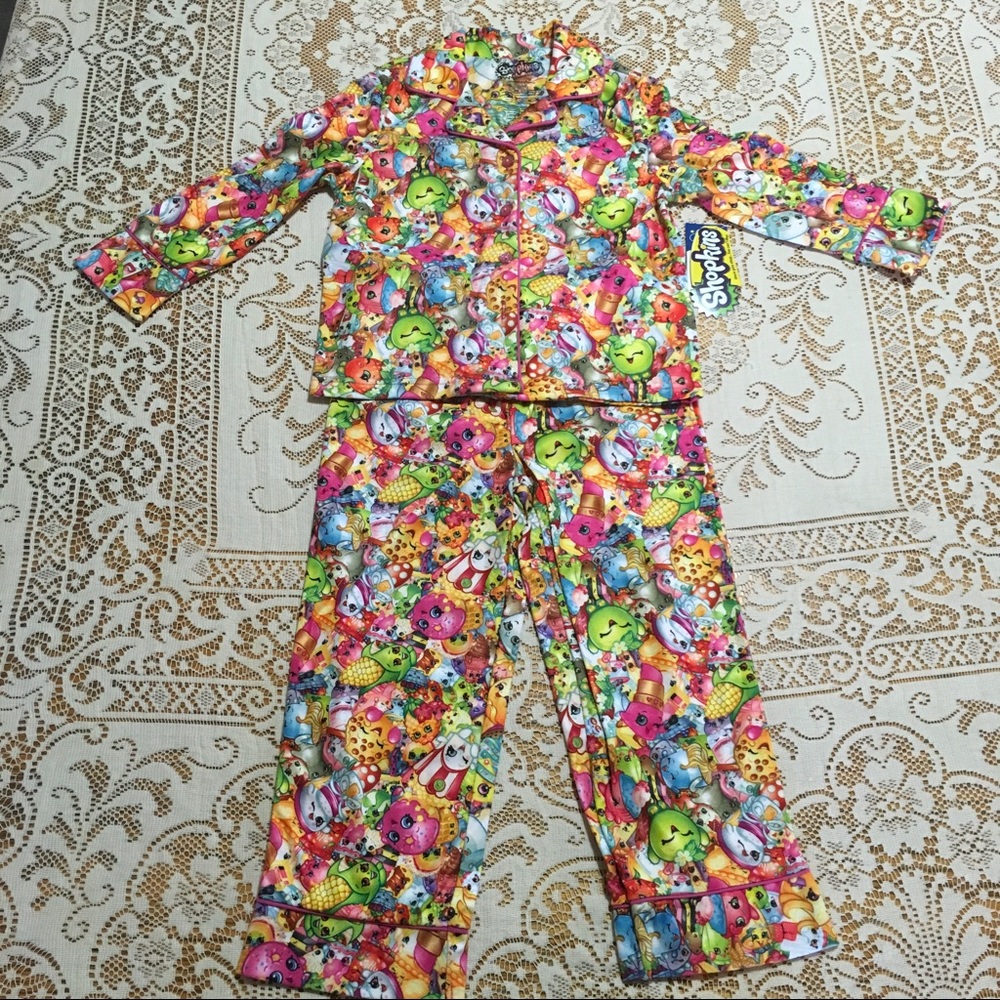 NEW Shopkins Gang Girls Pajama Set