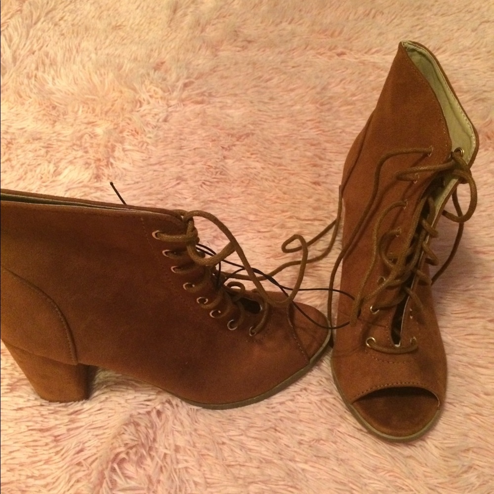 Caramel color boots