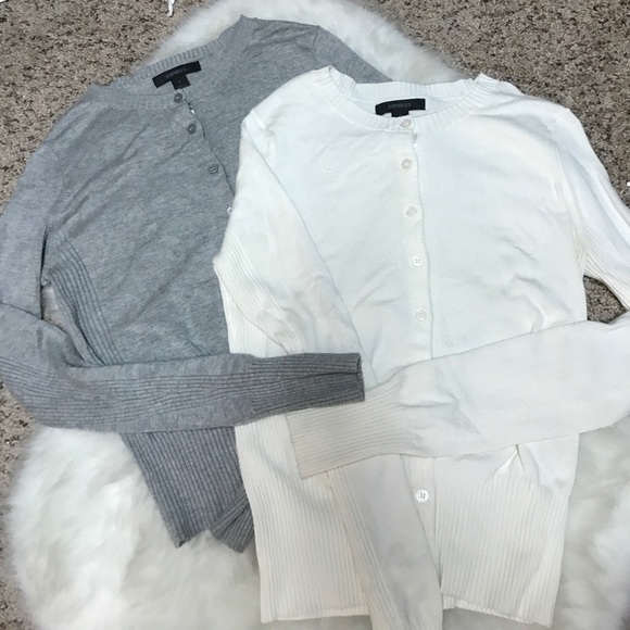 2 Lightweight Express Button-Up Sweaters - Picture 1 of 3