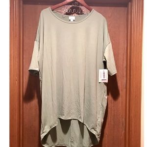 NWT LuLaRoe Irma, Light Green