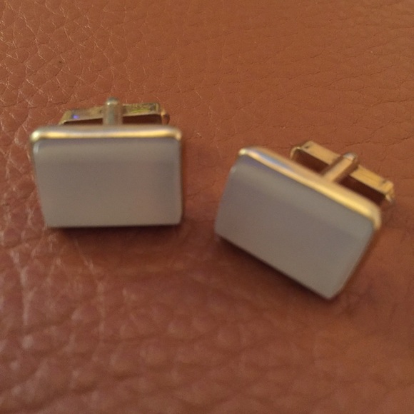 Accessories - Ivory and gold tone cuff links Accessories - Ivory and gold tone cuff links