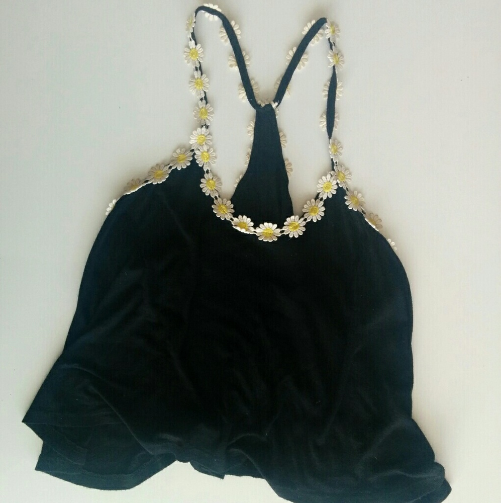 LF Emma and Sam flowy floral strap tank top