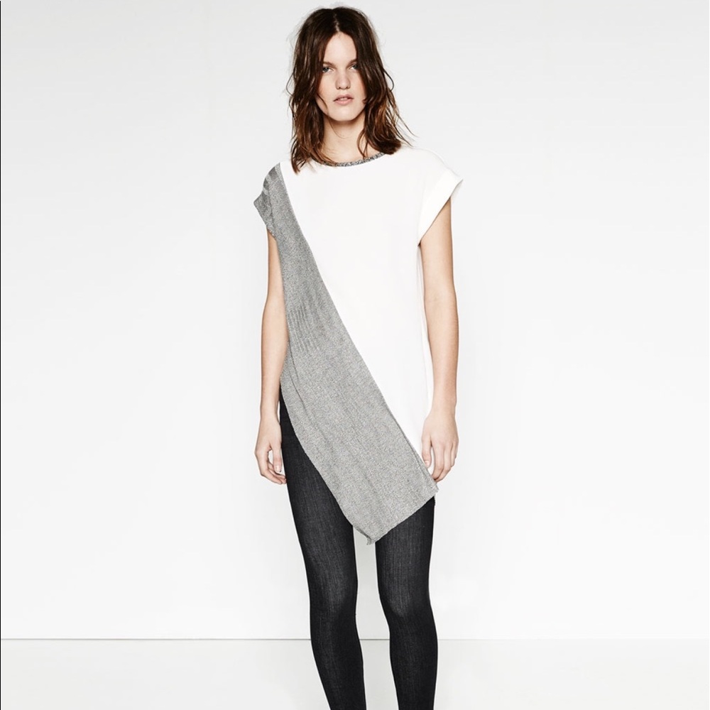 Zara Asymmetrical Tunic