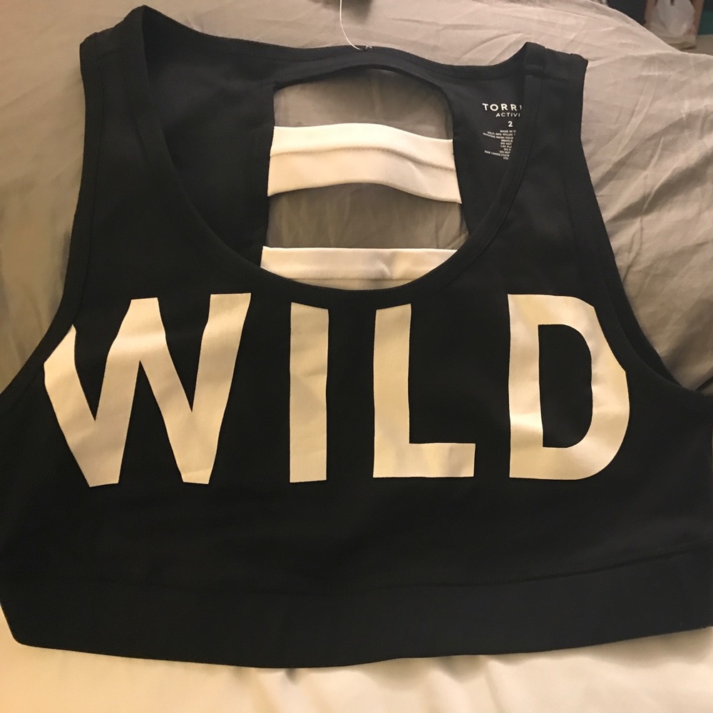 Torrid ladderback sports bra