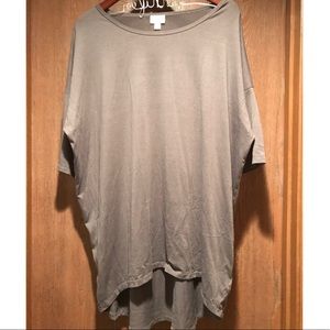 LuLaRoe Irma Tunic, Gray