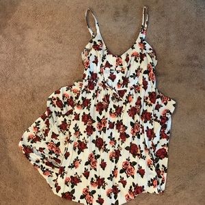 Torrid Size 2 HiLow Ruffle Floral Dress
