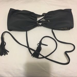 Acacia stone tube top