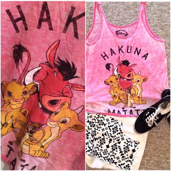 Disney | Pink Lion King Tank Top Size Medium - Picture 4 of 6