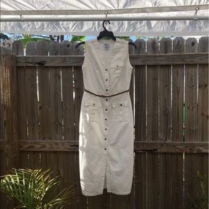 NY Jeans long denim dress