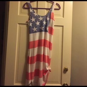 USA flag dress