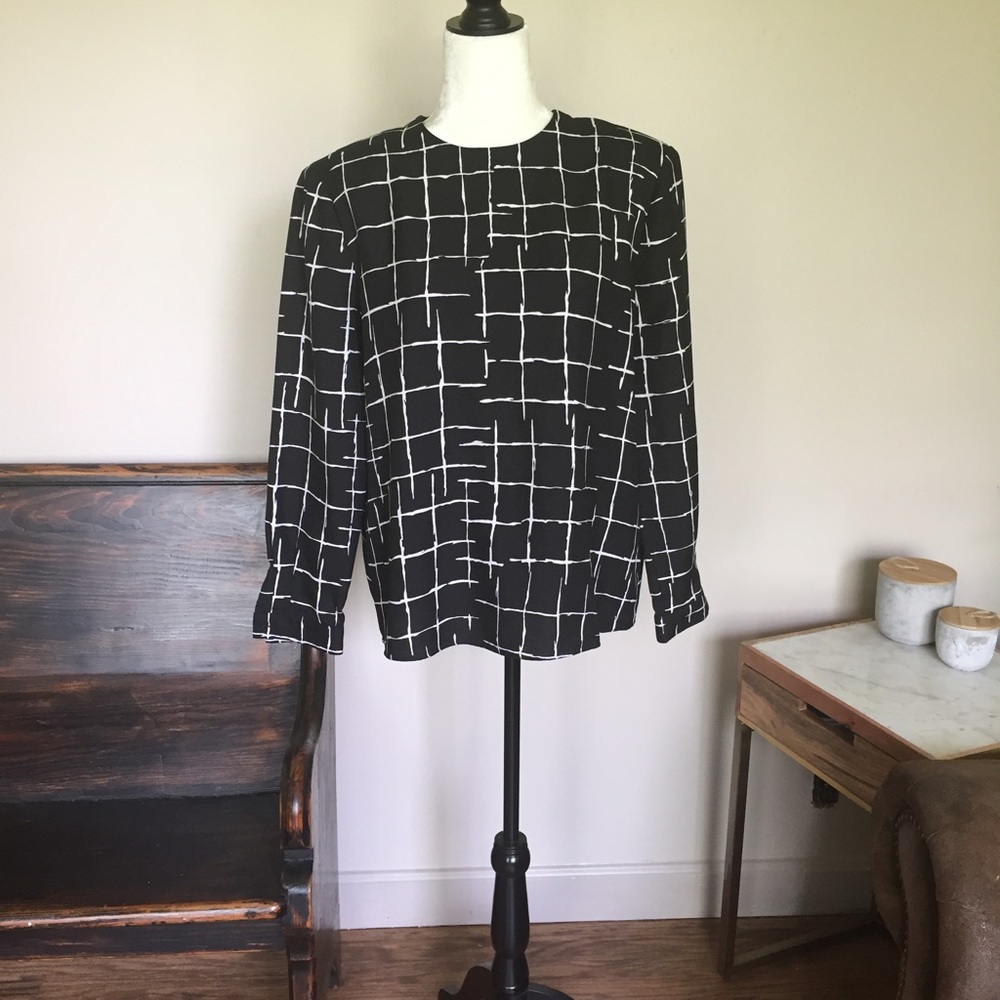 🎉 Stirling Cooper Patterned Long Sleeve Top
