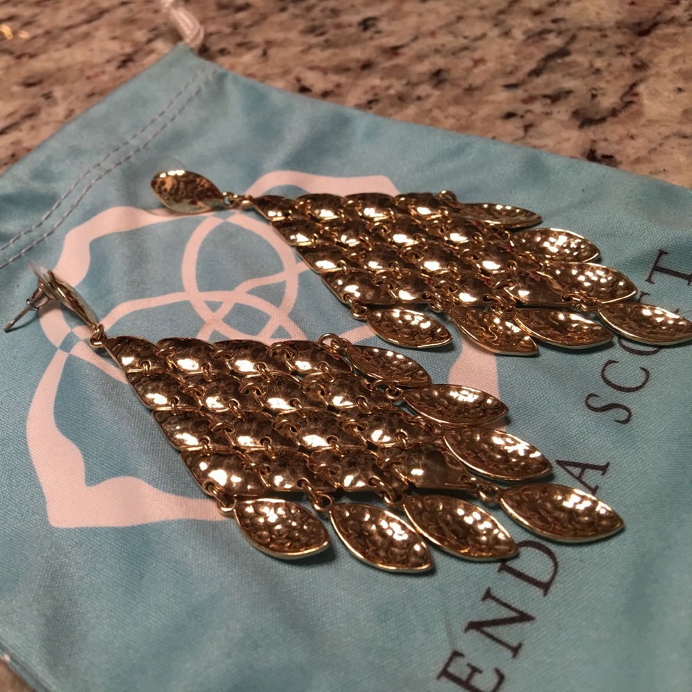 Kendra Scott Gold Nera Earrings