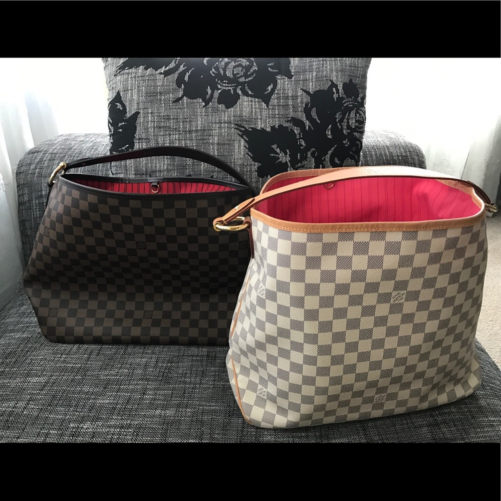NFS Louis Vuitton Delightful MM Azur and DE