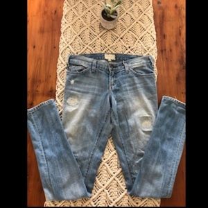 Current Elliot the skinny tattered destroyed sz 26