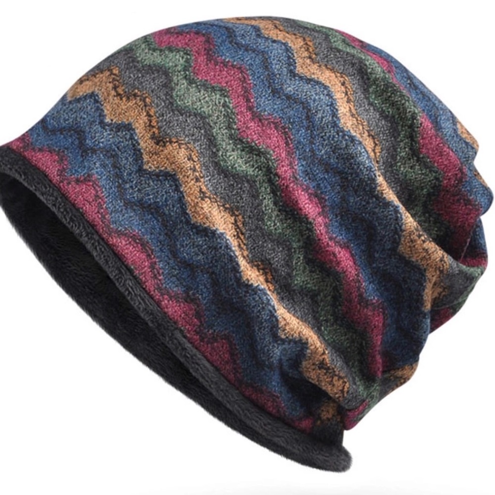 ▪NEW - Convertible Lined Knit Cap