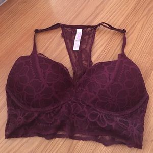 Racerback push-up bralette