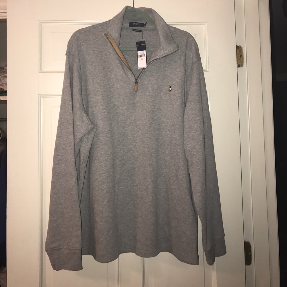 Ralph Lauren Men's Pullover Gray XL