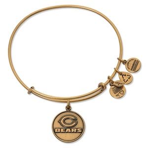 Alex & Ani Chicago Bears Logo Charm Bangle