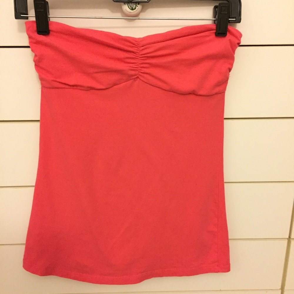 Pink tube top