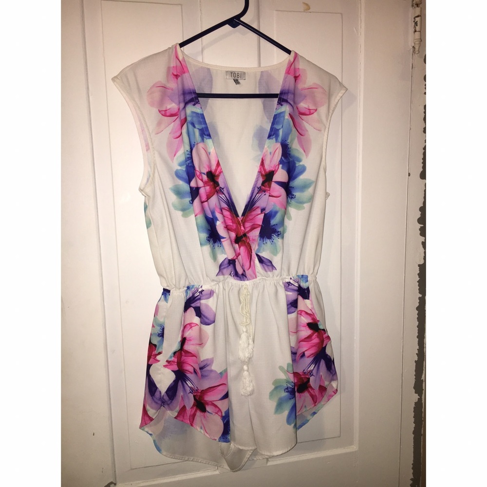 Tobi Floral Romper