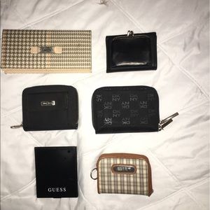 Ralph Lauren, DKNY, more..Purse & wallets Lot of 6