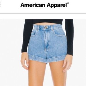 BNWT American Apparel high-waisted shorts