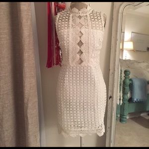 BNWT white lace dress