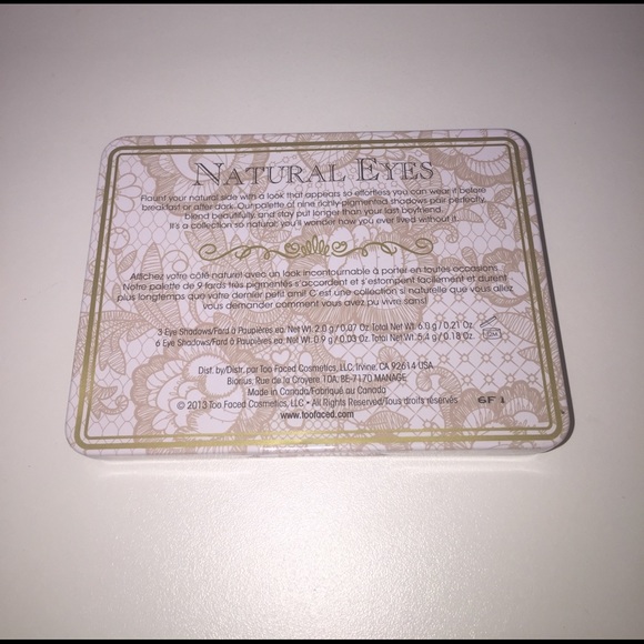 ❌sold❌Too faced natural eyes eyeshadow palette - Picture 2 of 4