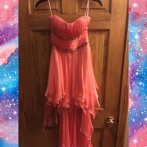 High low semi formal