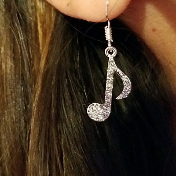 Musical notes earrings - Picture 5 of 8