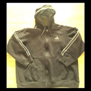 Adidas Zip-Up Hoodie 💥 Size:XXL