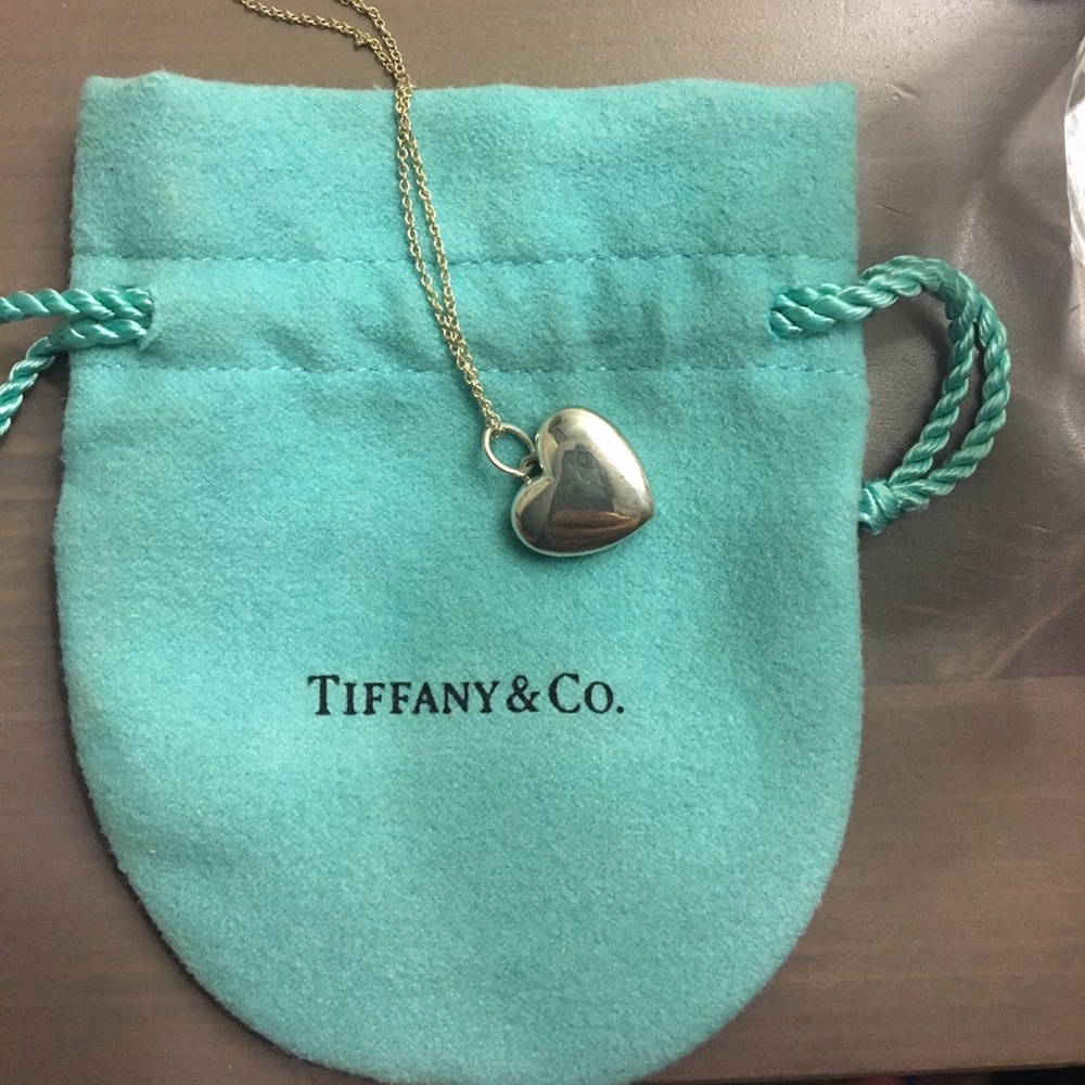 Tiffany Silver Locket Necklace