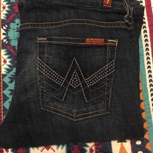 7 For all Mankind 'A' pocket jean